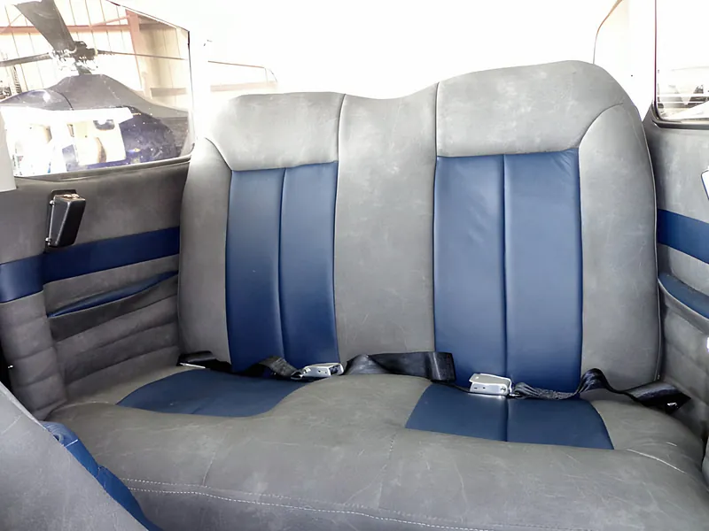 Cessna 182: Grey and blue two-tone